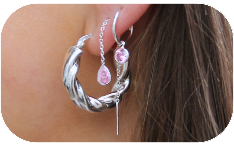 Alla silverörhängen