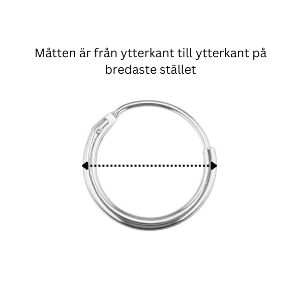 SILVERHOOPS 2MM IN MULTIPLE SIZES