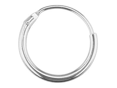 SILVERHOOPS 2MM IN MULTIPLE SIZES