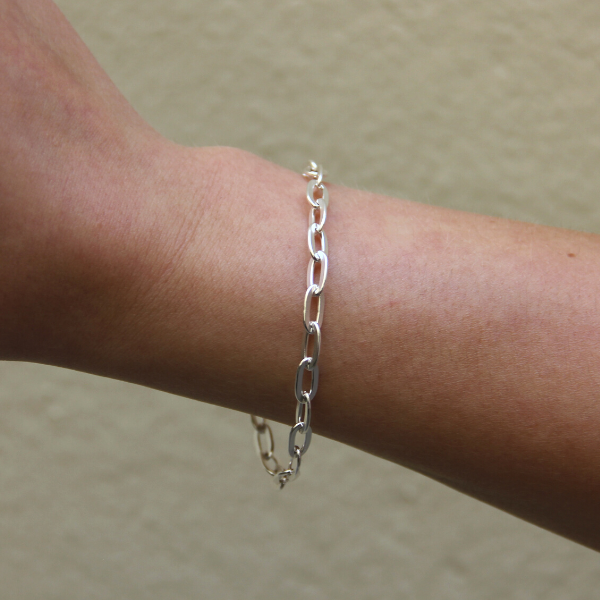 BRACELET SILVER HOOKS LARGE