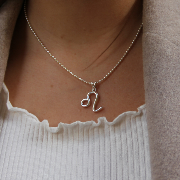 Birth Signs Rings NECKLACE/PENDANT ZODIAC SIGN LEO JULY 23 - AUGUST 22 – STIL Silver