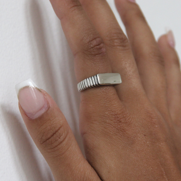 SILVERRING KLACKRING SLIM