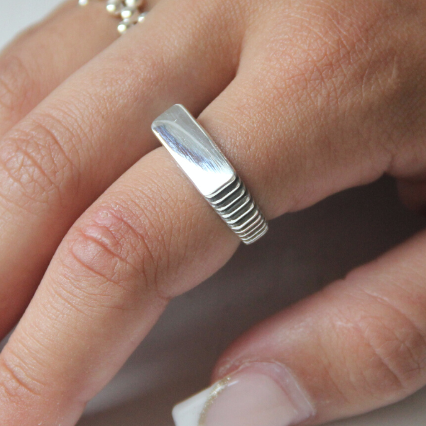 SILVERRING KLACKRING SLIM