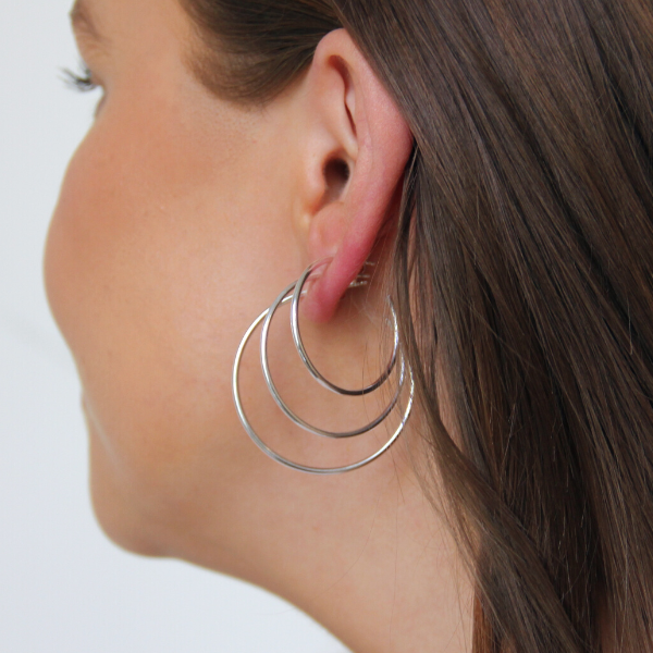 SILVERHOOPS 1.5MM SMALL SIZES