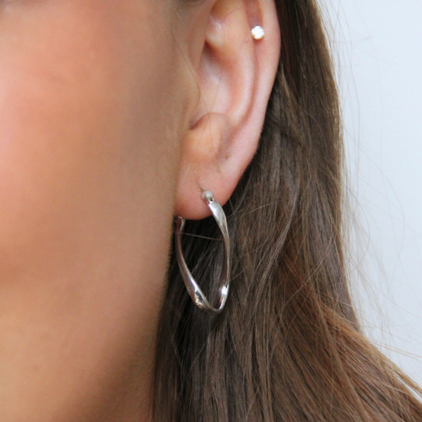 Silverhoops Infinity Swirl