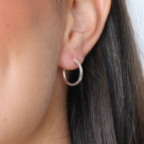 HOOPS SILVER SQUARE 1,5X14MM
