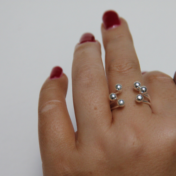 SILVER RING BUBBLE PARTY