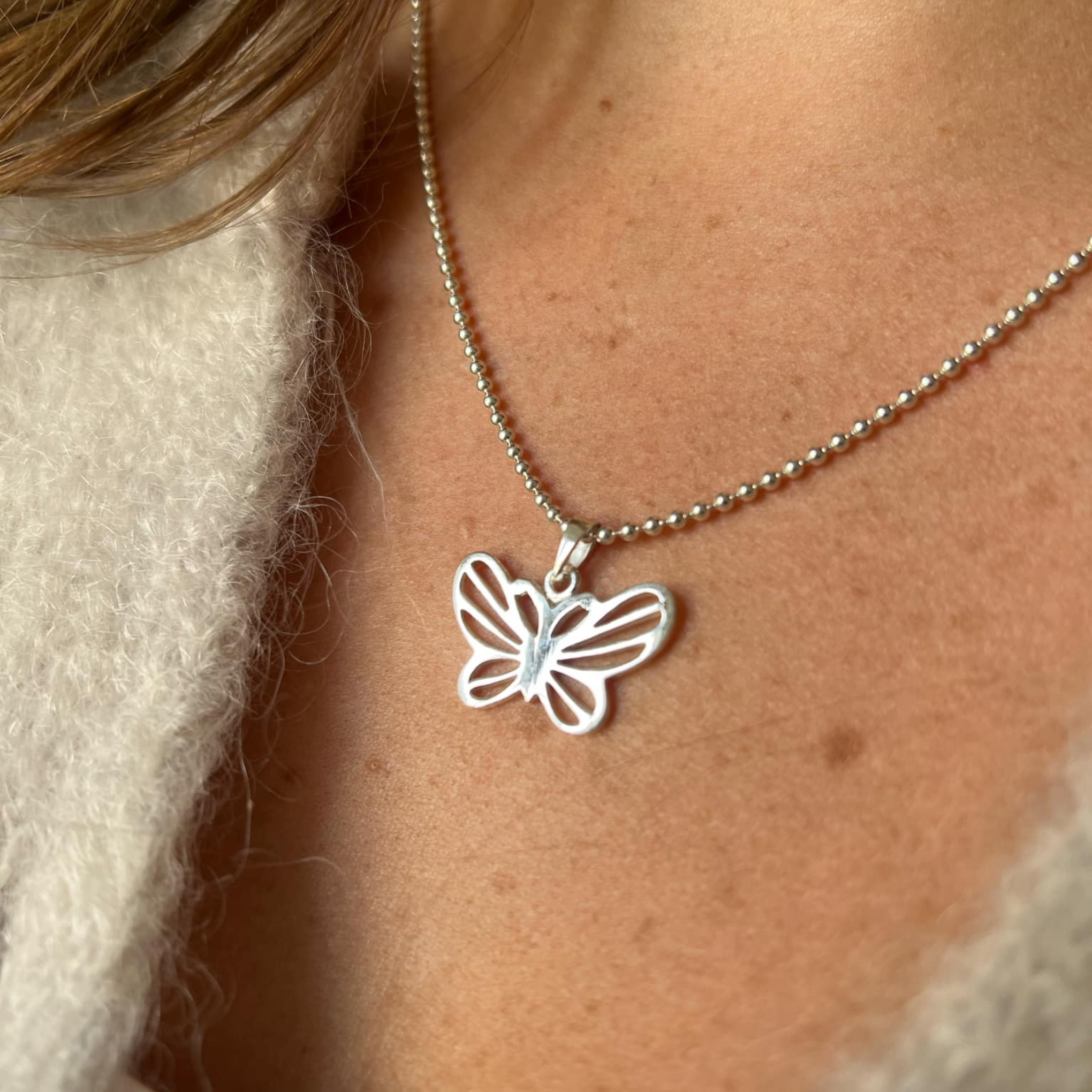 HALSSMYCKE/CHARM LEMON BUTTERFLY