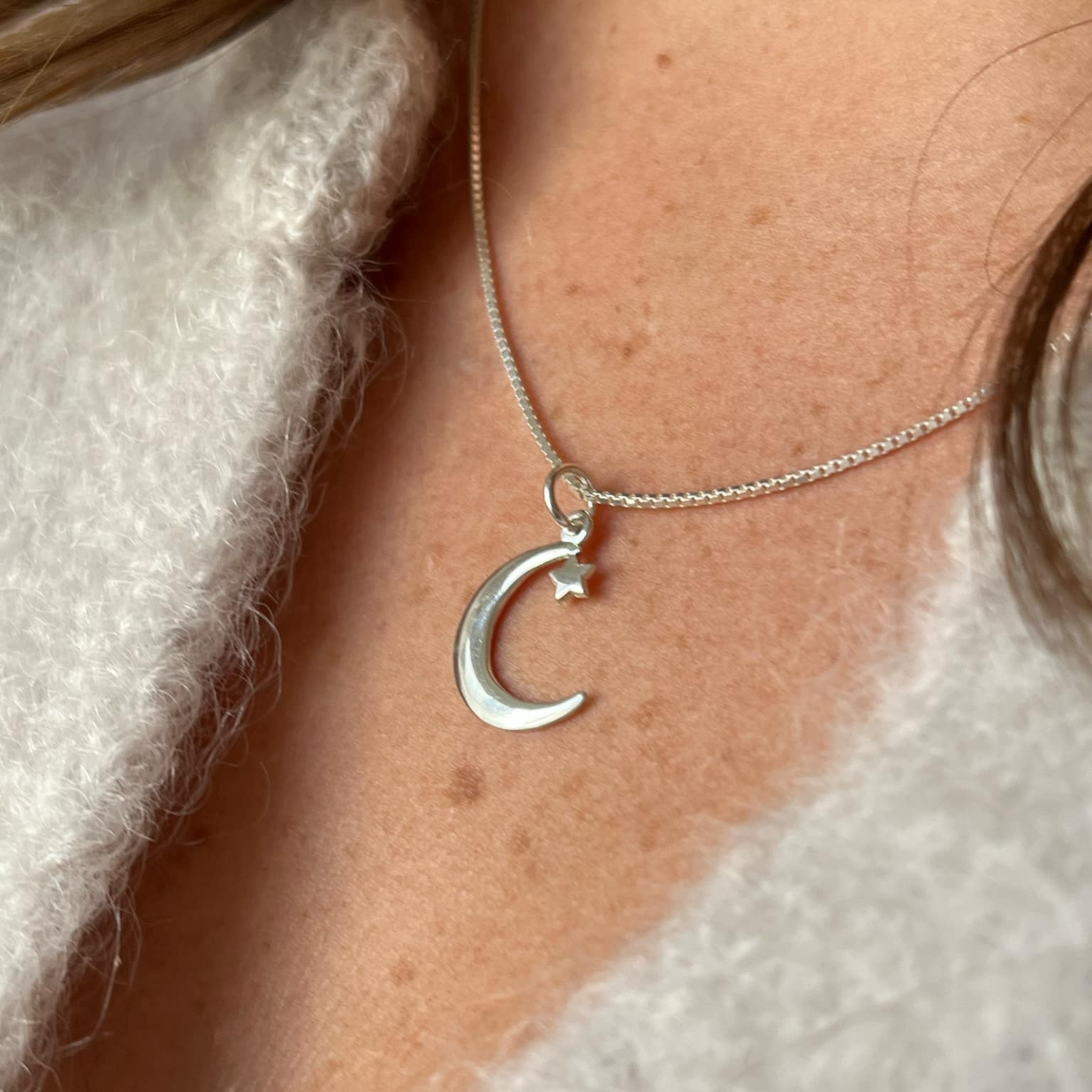 HALSSMYCKE/BERLOCK MOON AND STARS