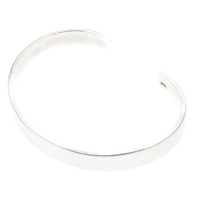 PLAIN SILVER BRACELET 5MM