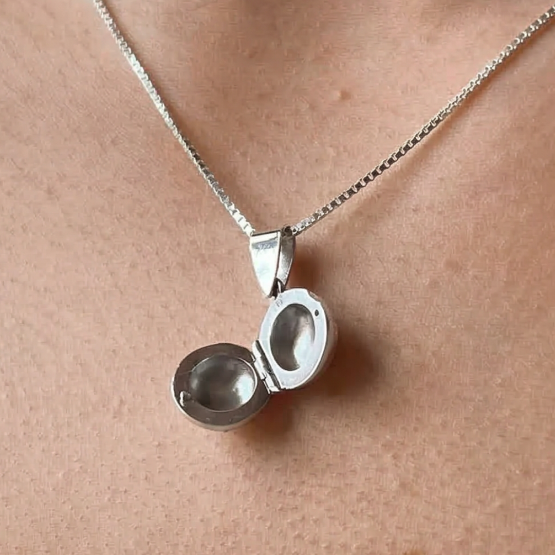 HALSSMYCKE I SILVER MINILOCKET