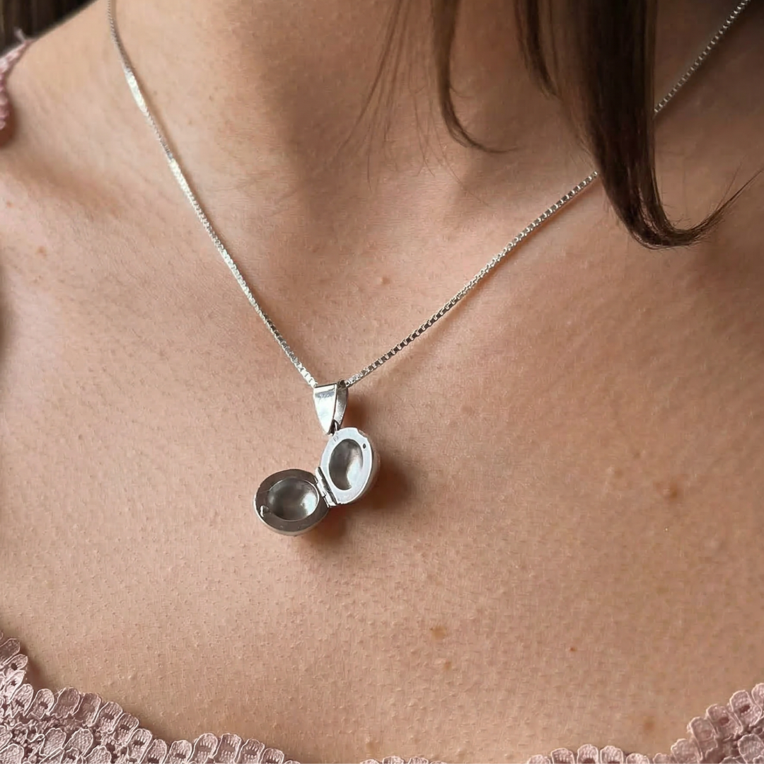 HALSSMYCKE I SILVER MINILOCKET