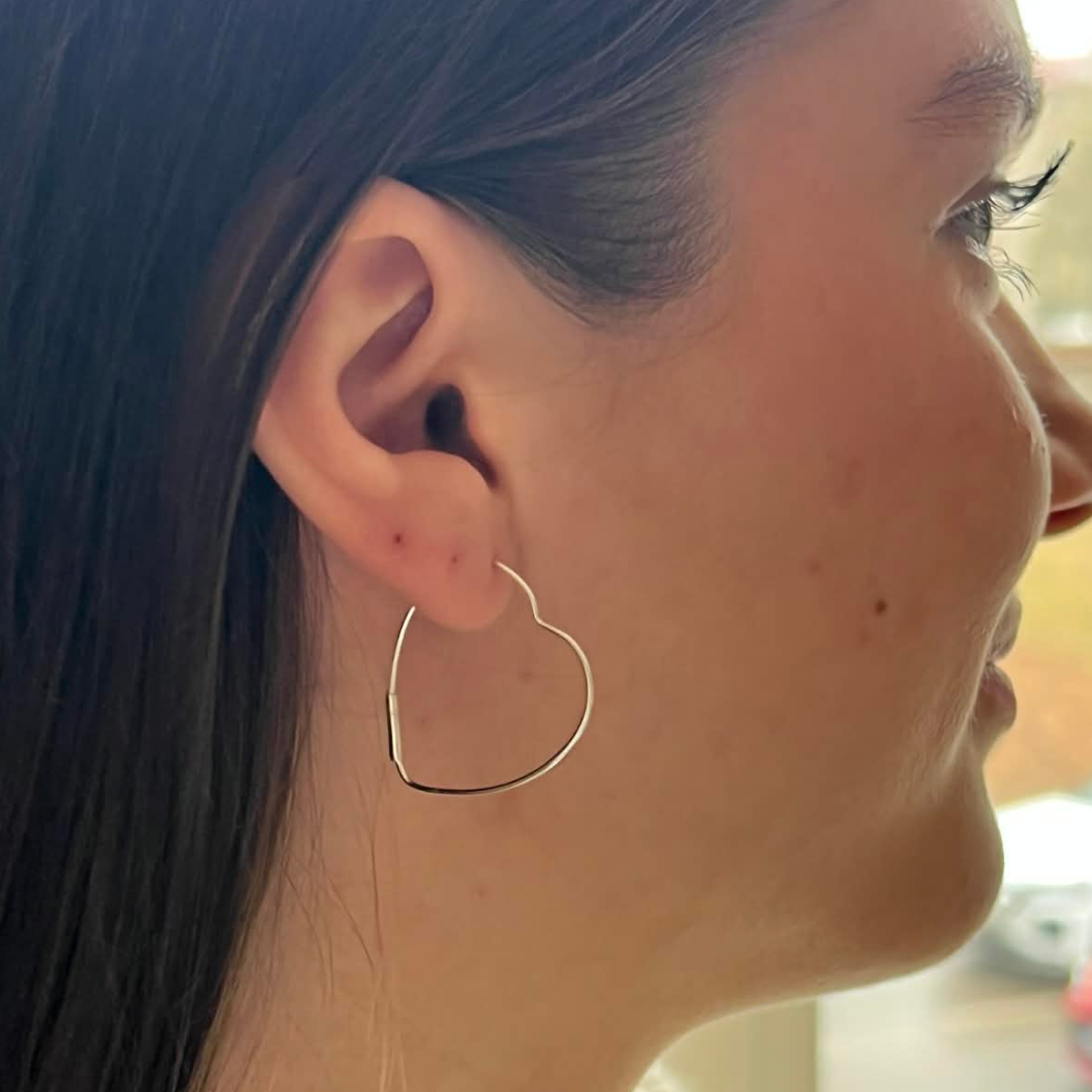 SILVERCREOLER I FORM AV ETT HJÄRTA