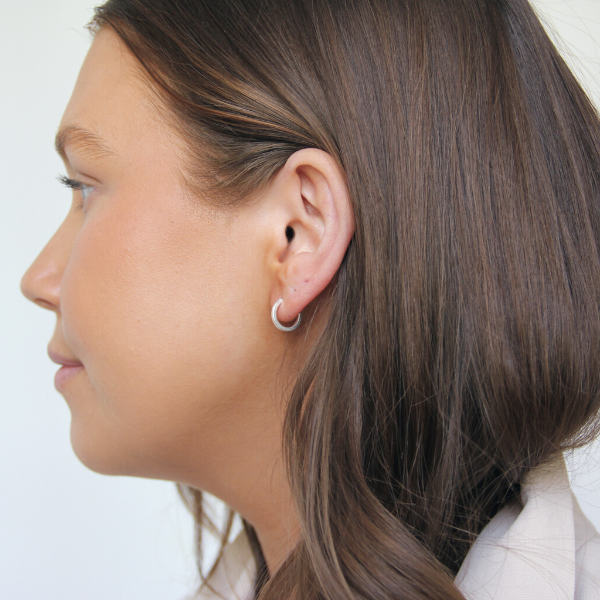 HOOPS SILVER SQUARE 1,5X14MM