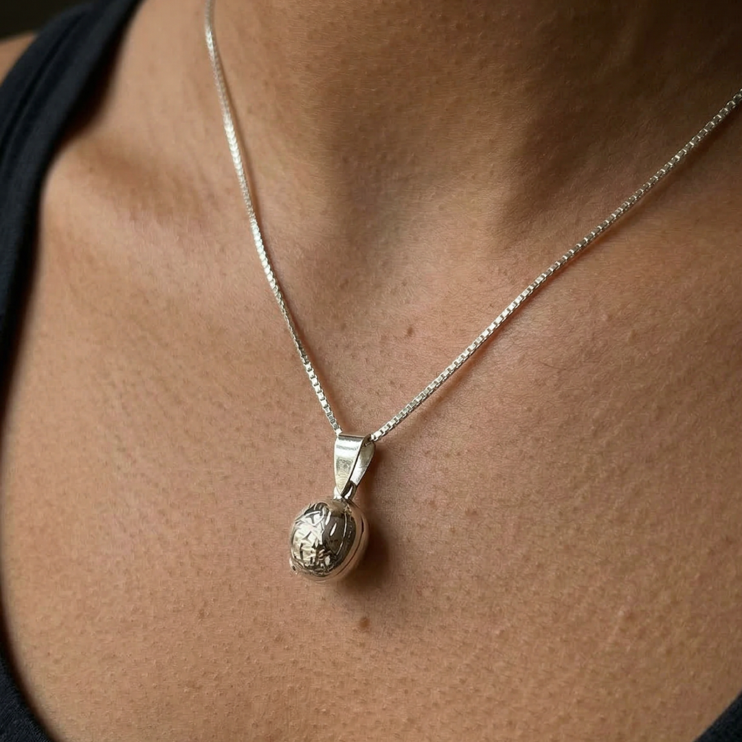 HALSSMYCKE I SILVER MINILOCKET