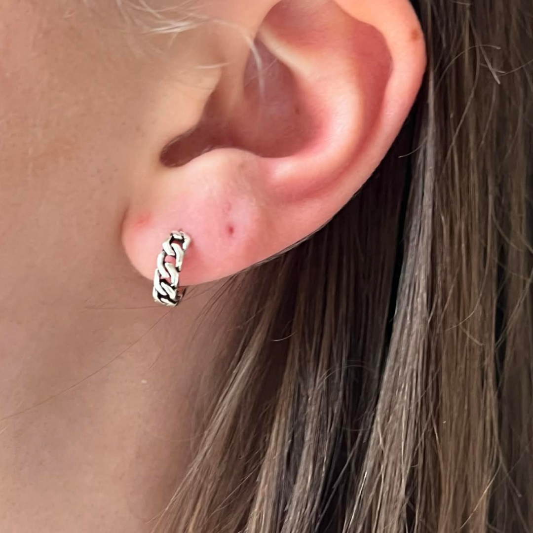 SILVERCREOLER CHAIN HUGGIES ORIGINAL