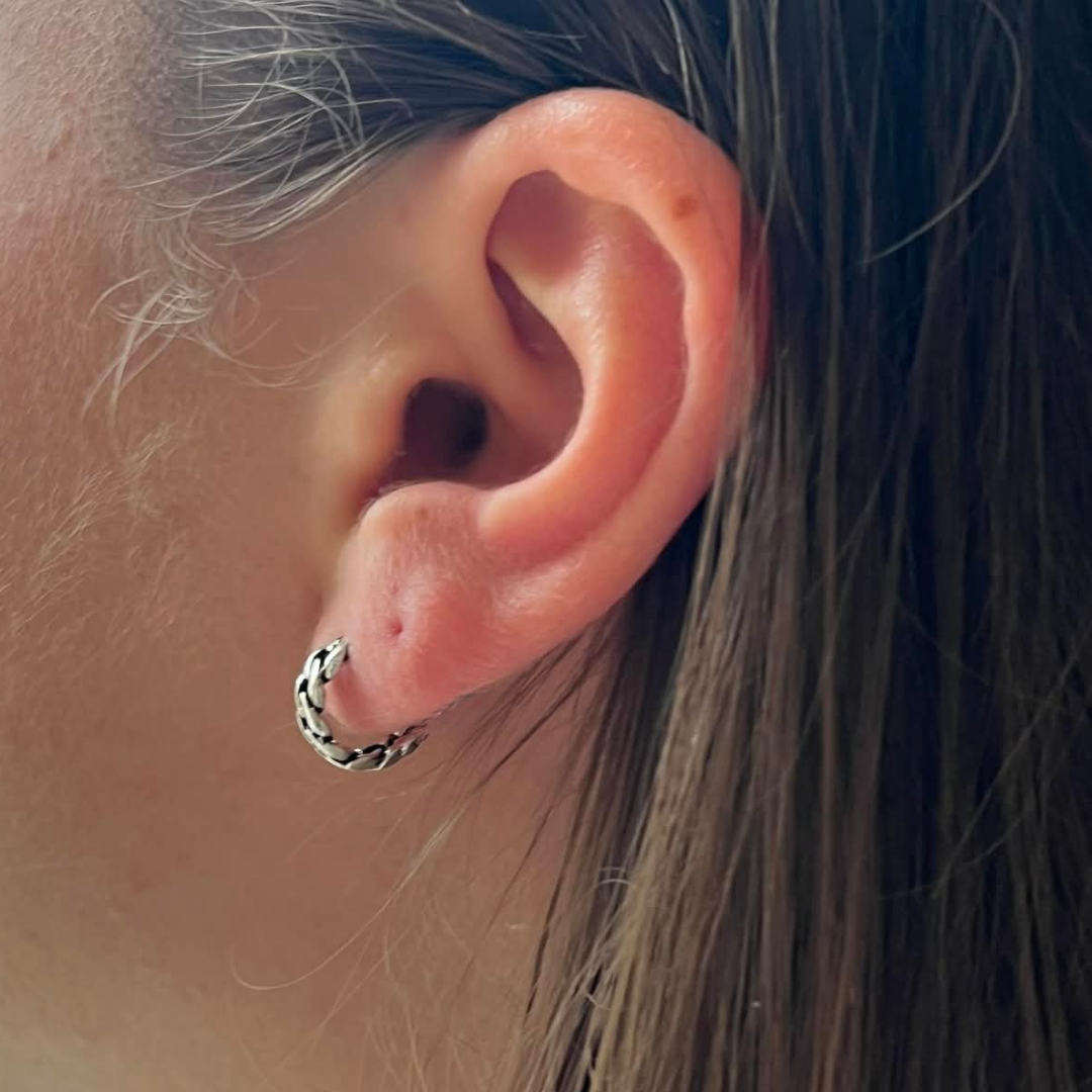 SILVERCREOLER CHAIN HUGGIES ORIGINAL