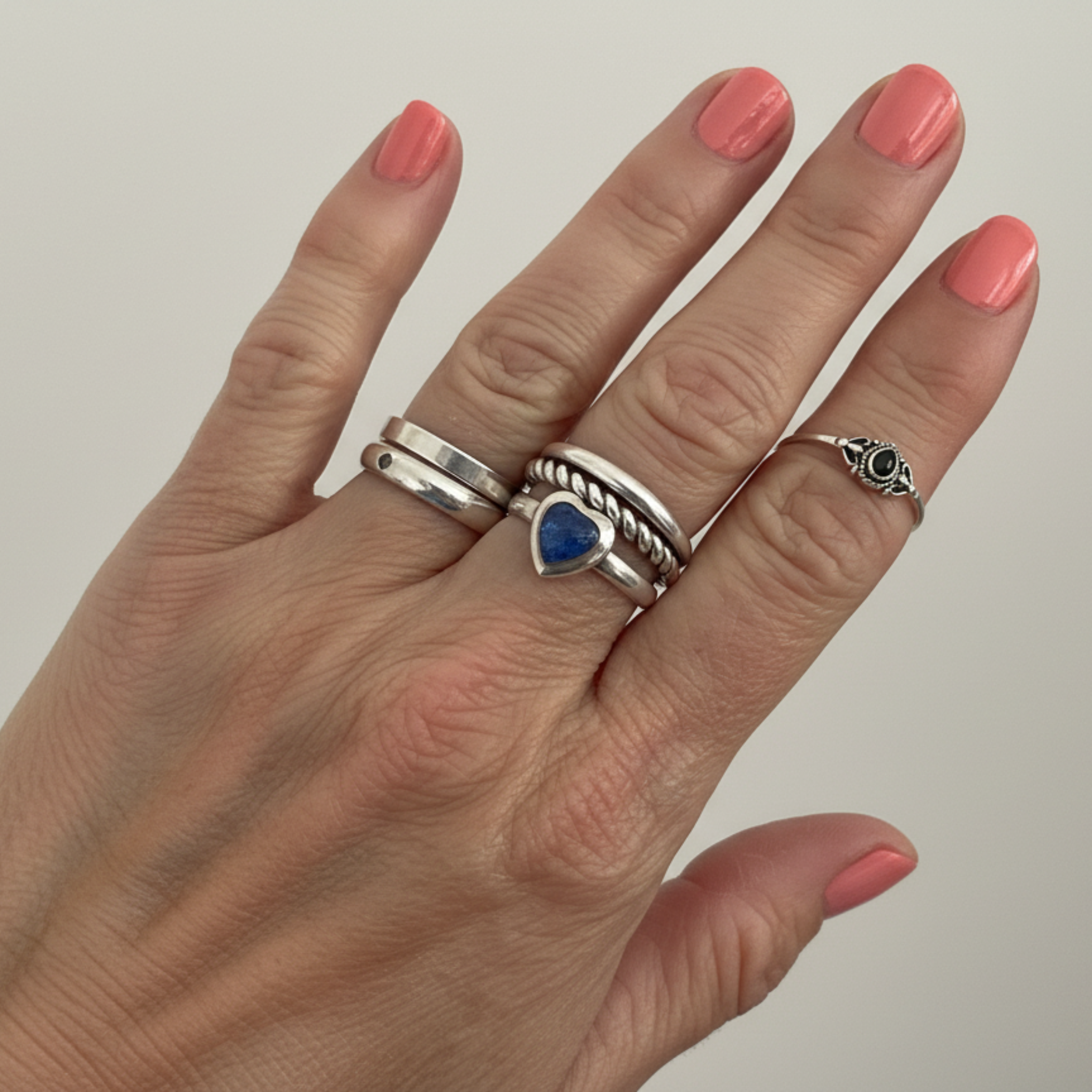 SILVERRING BOHEME MINI ONYX